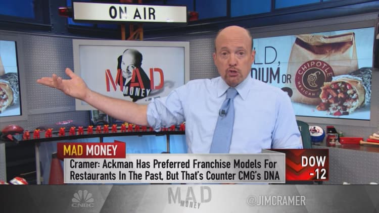 Cramer: The golden price for you to join Ackman and buy Chipotle