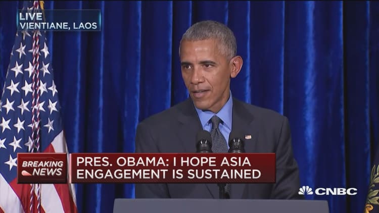 Pres. Obama address North Korea's nuclear threat