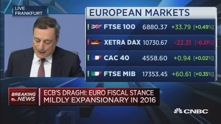 Inflation likely to remain low: ECB's Draghi
