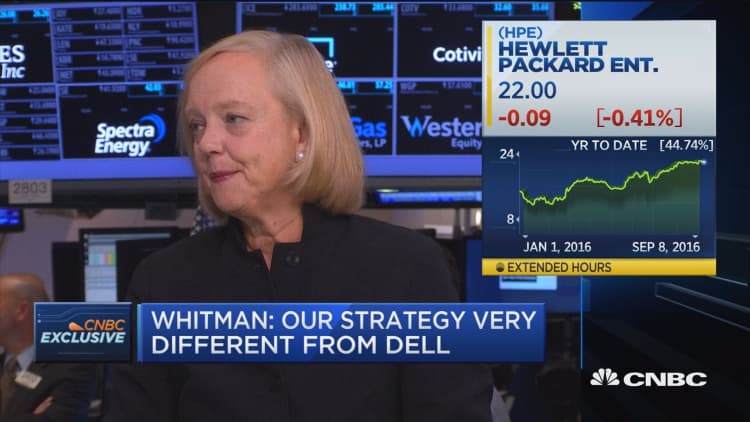 Whitman: Our strategy is a winning one