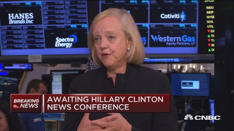 Republican Meg Whitman on why she supports Clinton