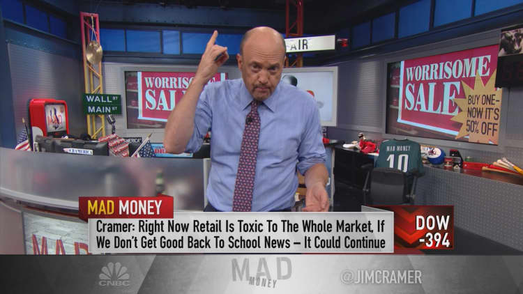 Cramer: The market cannot rally until retail snaps back