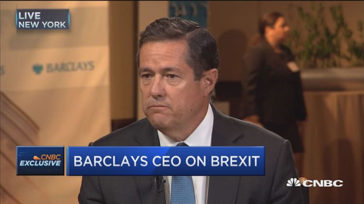 Barclays CEO: Brexit is a reality, and we'll embrace it