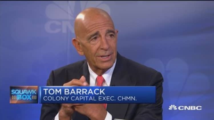 Central banks on verge of policy change: Tom Barrack