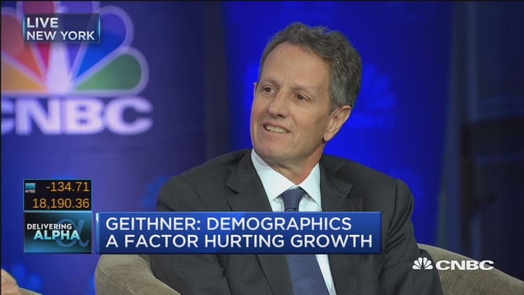 Geithner: There's been a 'scary erosion of the pragmatic center'