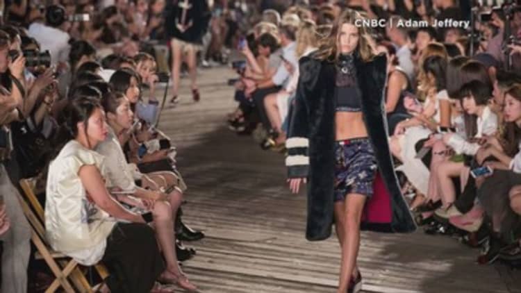 Crop tops take over New York Fashion Week