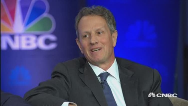 Geithner on whether DC politics have gotten better