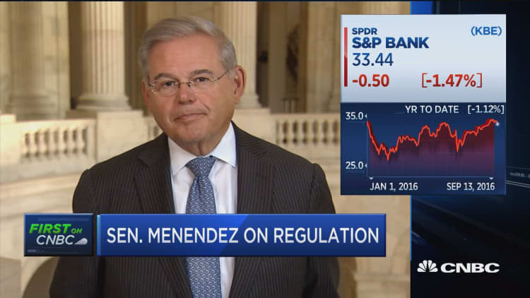 We need a cop on the beat: Sen. Menendez on WFC scandal