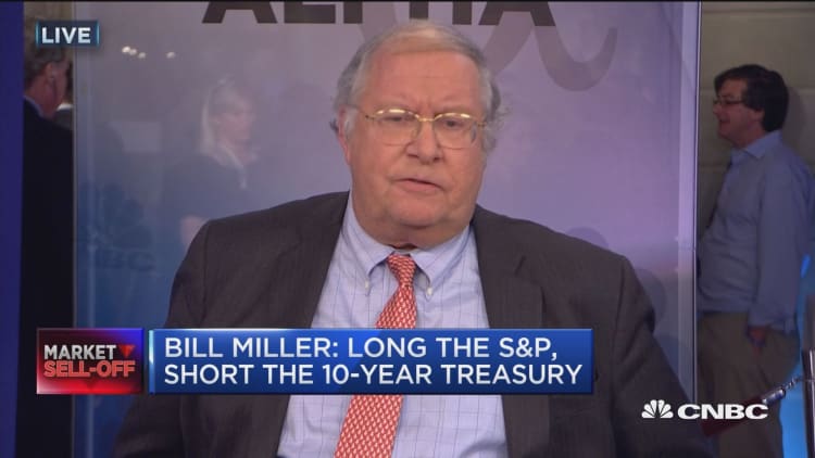 Bill Miller: Long the S&P, short the 10-year Treasury