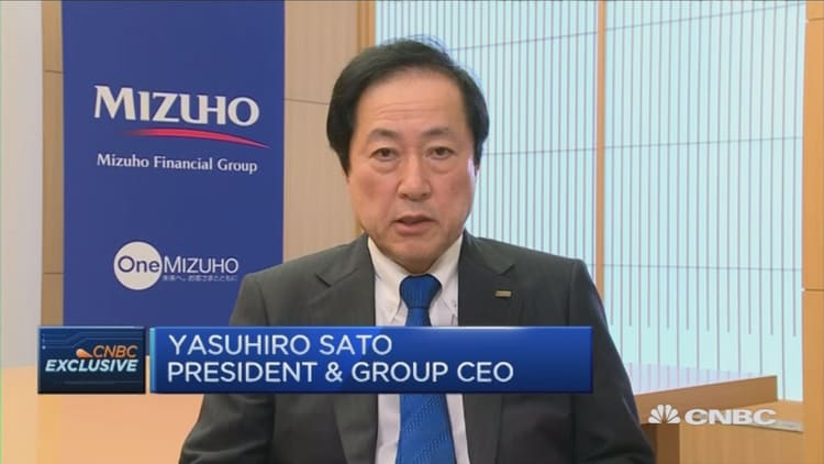 Here's what Mizuho CEO thinks of the global economy