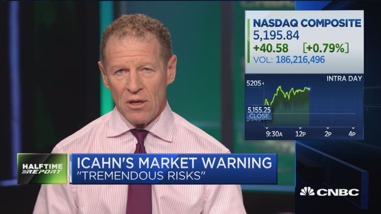 Icahn's market warning: Trouble ahead?