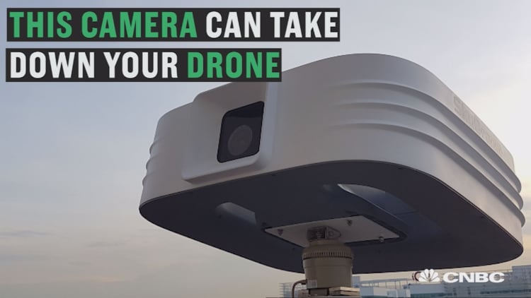 This camera wants to take down your drone