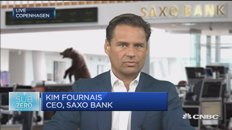 It's important to trade debt efficiently: Saxo Bank CEO