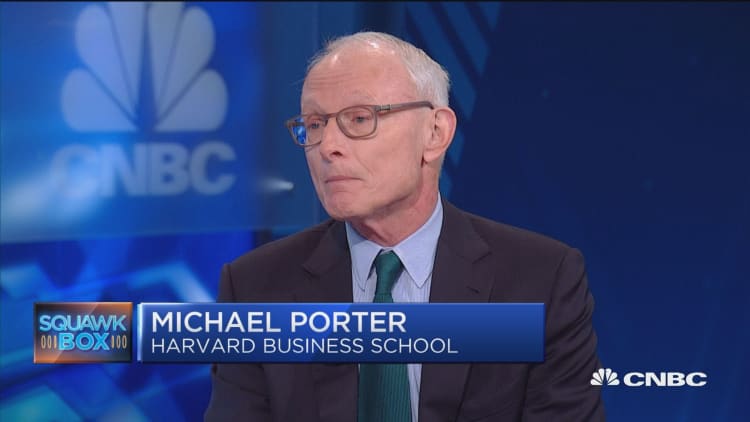 Michael Porter: US 'tangled up' in tax structure