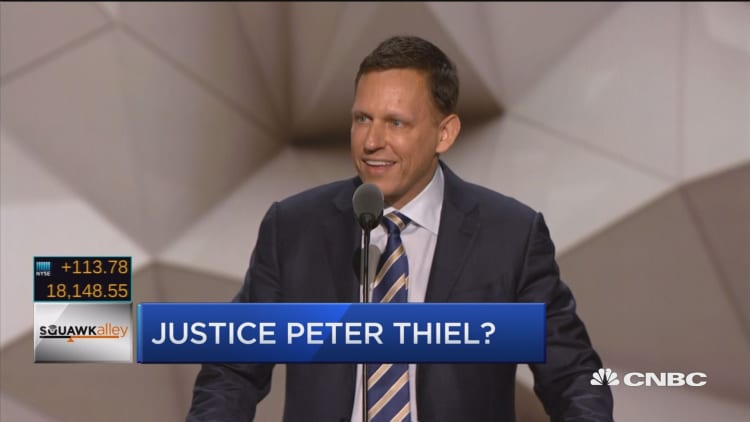 Justice Peter Thiel?