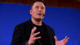 Elon Musk, CEO of US automotive and energy storage company Tesla