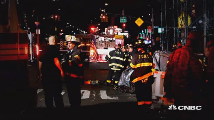 Homemade bomb explodes in NYC