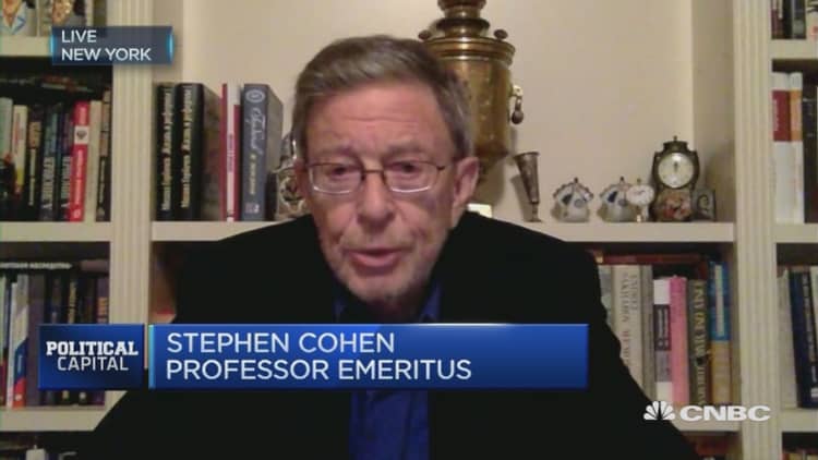 Stephen Cohen: US, Russia are in a new cold war