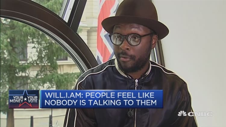 Will.I.Am: US election not speaking to young voters
