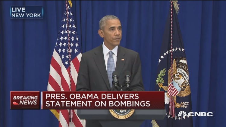 Pres Obama: Bombing investigation is moving rapidly 