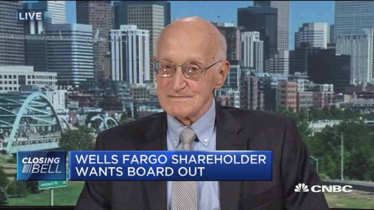Wells Fargo shareholder wants Stumpf out