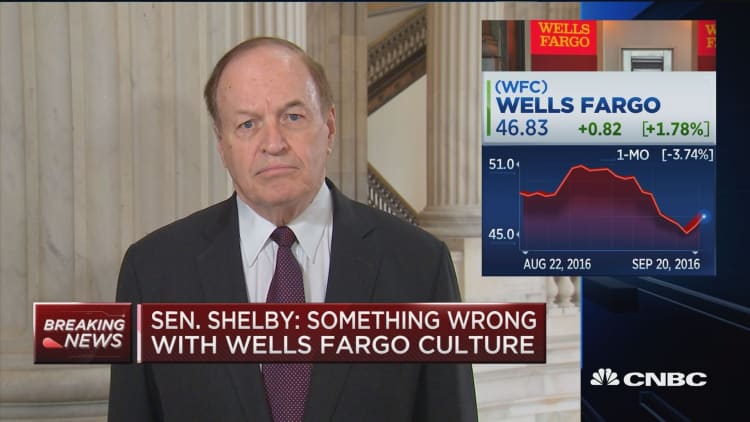 Sen. Shelby: Something wrong with WFC culture