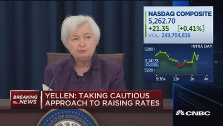 Yellen: Decision does not reflect lack of confidence in the economy
