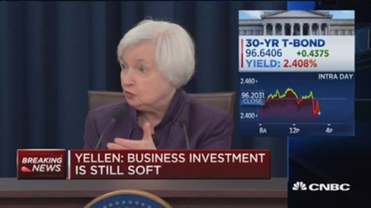Yellen: Policy needs to be forward-looking