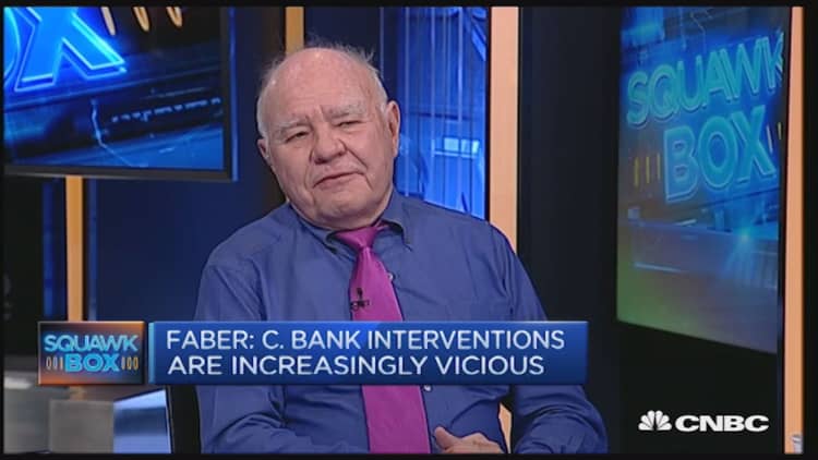 Central bankers are like alchemists, according to Marc Faber