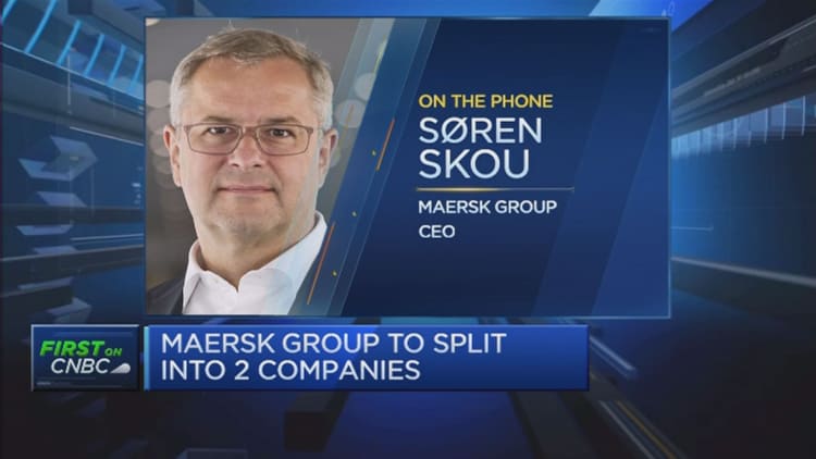 Company was unable to grow its top line: Maersk CEO