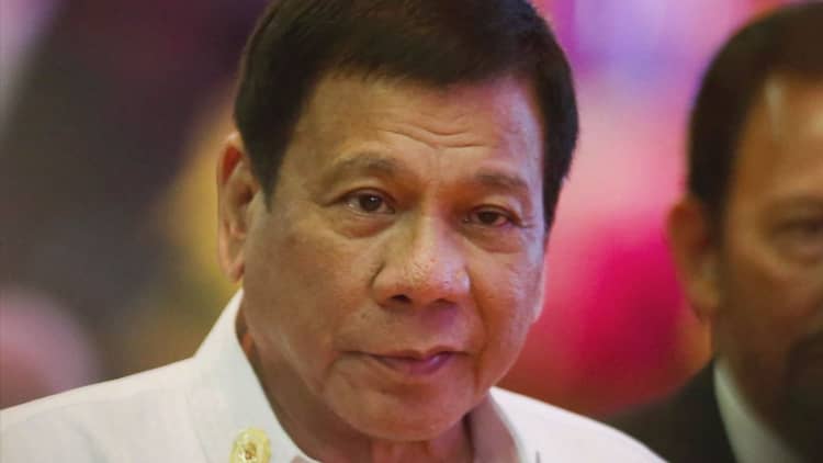 Philippines' Duterte calls UN chief the 'devil'