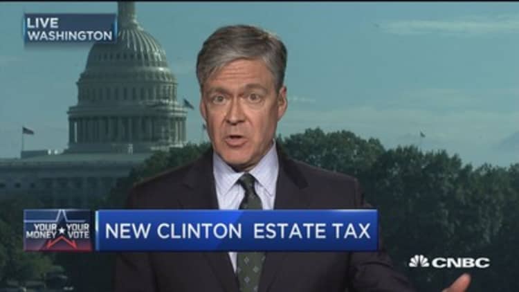 New Clinton tax plan targets super rich