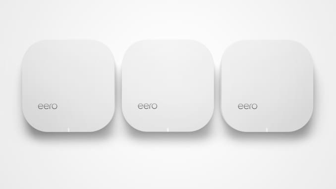 Handout: Eero router product top view