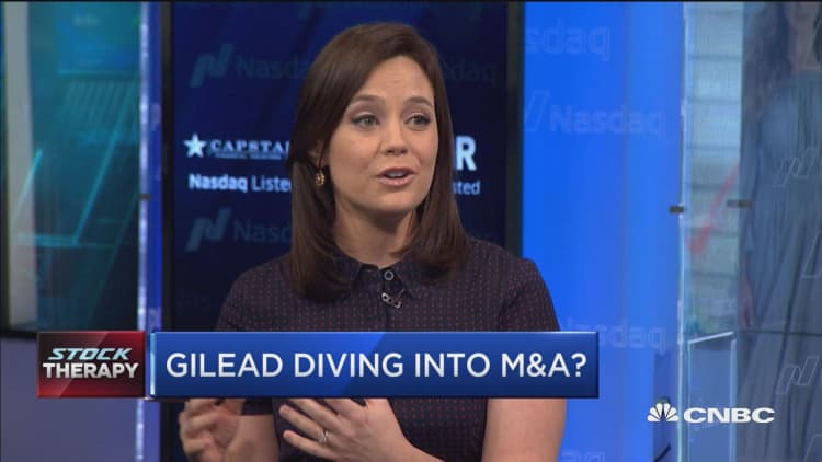 Gilead diving into M&A?