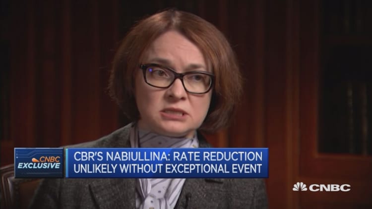 Structural limitations are preventing investment: Russian central bank governor