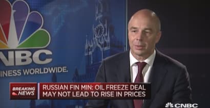Don't bank on oil freeze boosting prices: Russia FinMin