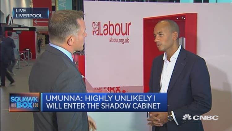 We're all Labour people in the Labour party: Chuka Umunna