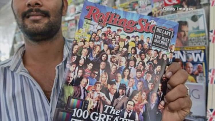 Rolling Stone sells 49% stake to Singapore start-up