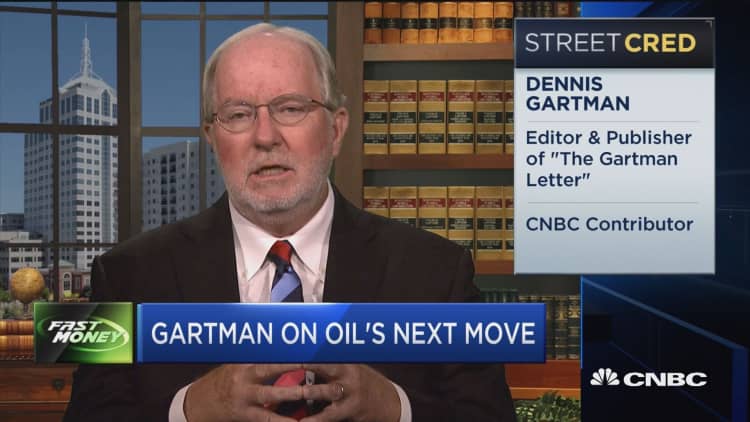Gartman on oil's next move