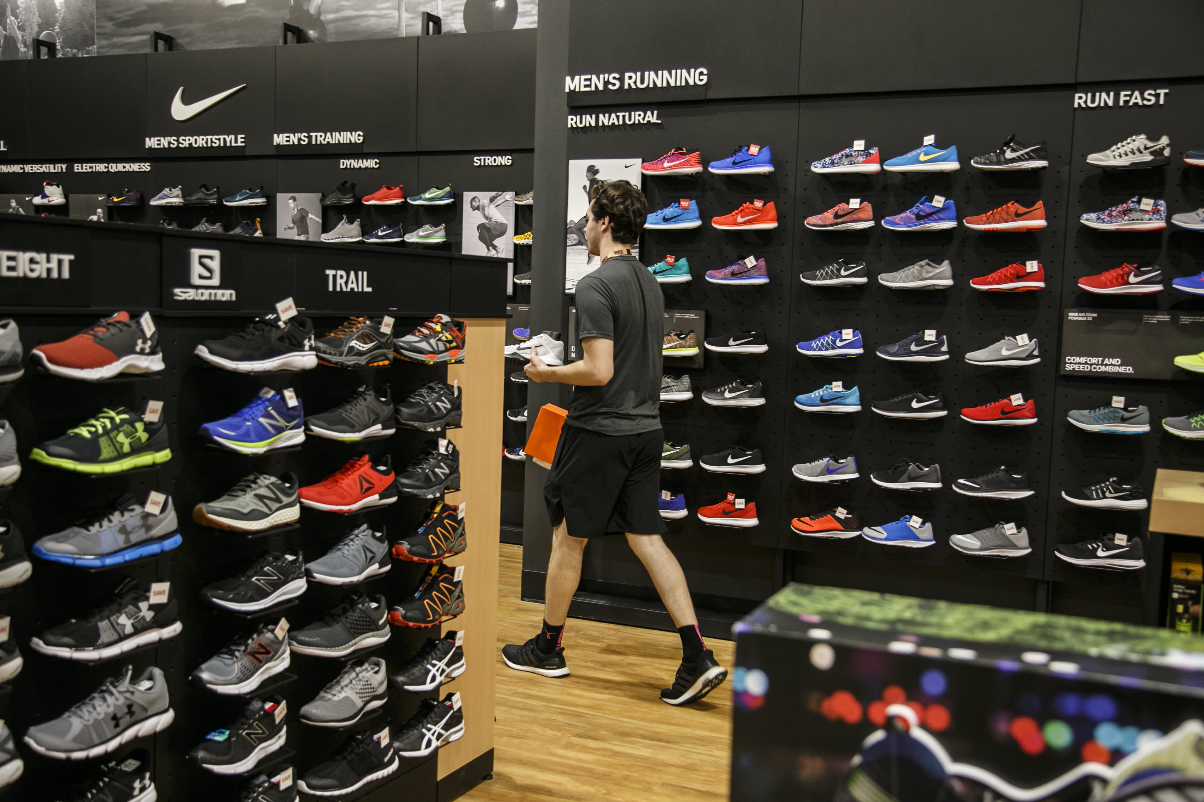 sneaker maker warns of a sales slowdown