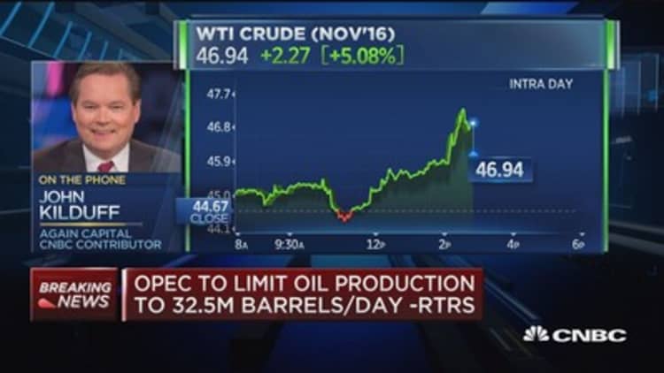 Kilduff: Oil market is oversupplied, needs the cut