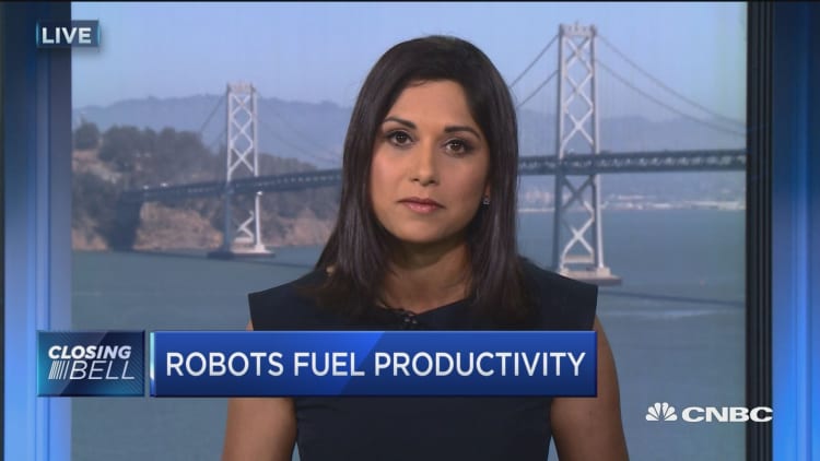 Robots fuel productivity: Report