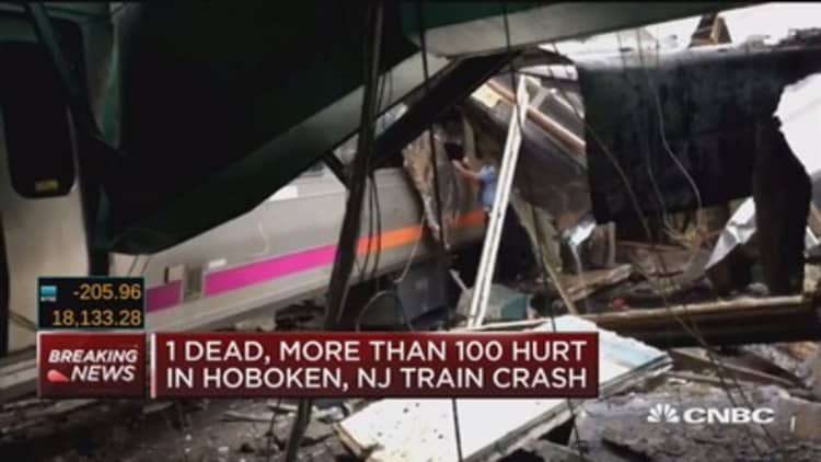 1 dead, 108 hurt in Hoboken crash: NJ Gov. Christie