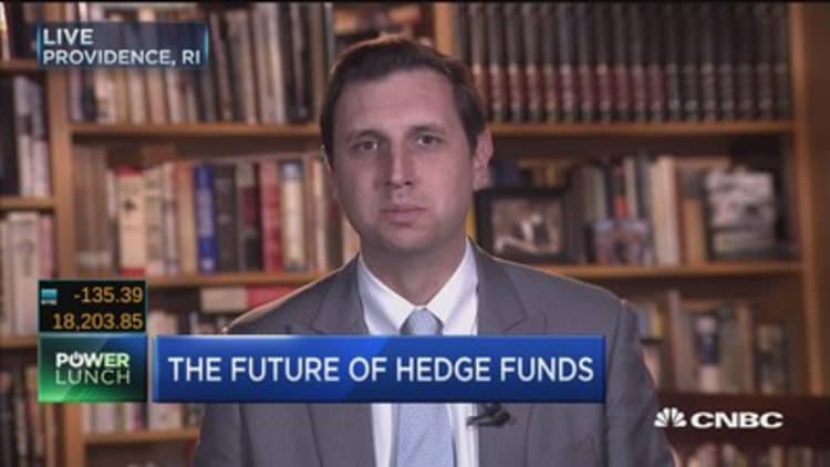 RI Treasurer on hedge fund holdings