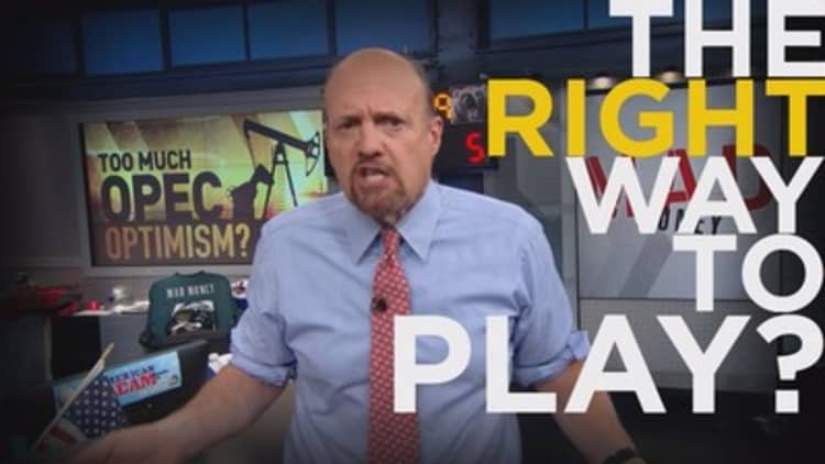 Cramer Remix: How to play oil after the OPEC announcement