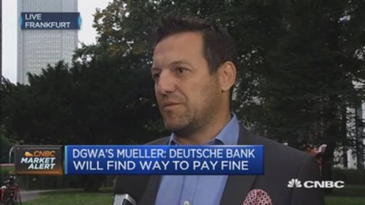 The government has to jump in to help Deutsche Bank: CEO