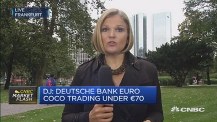 Huge degree of nervousness inside Deutsche Bank