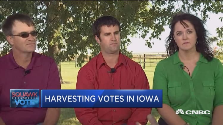 Iowa farmers voice top issues