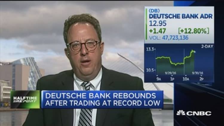 Whalen on Deutsche Bank: Politicians influencing market