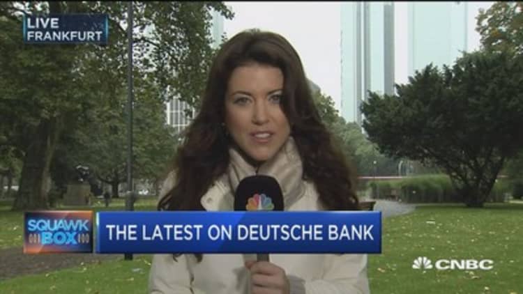 Deutsche Bank under fire